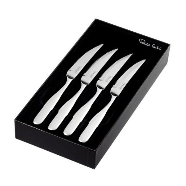 Kitchen Style - Robert Welch Stanton Bright Steak Knife Set of 4 - Cutlery