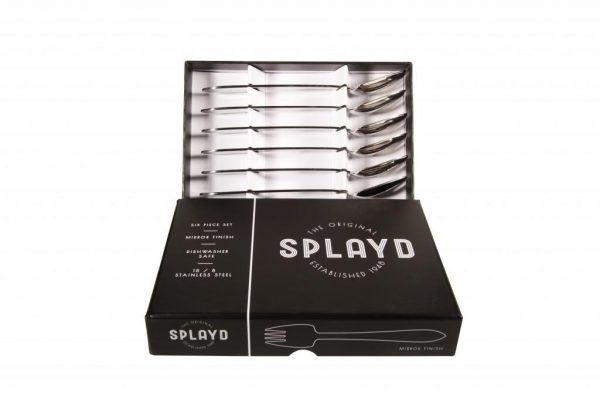 Kitchen Style - Splayd Black Label Stainless Steel Mirror 6pc Set - Kitchen Supplies
