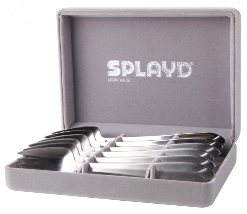 Splayd Luxury Stainless Steel Satin Mini 6pc Set