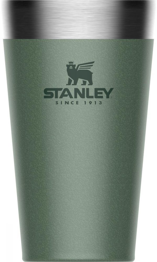 Kitchen Style - Stanley Stacking Vacuum Pint Hammertone Green 16 Oz/ 0.47l - Drinkware