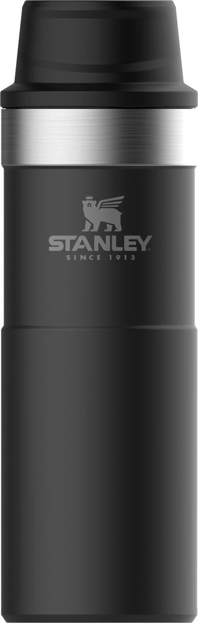 Stanley Trigger Action Travel Mug Matte Black 16 OZ/ 0.47L