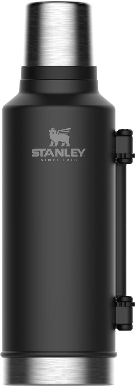 Stanley Vacuum Bottle Matte Black 2.0 QT/ 1.9L