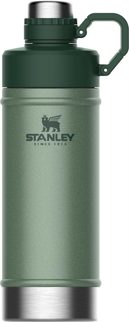 Stanley Vacuum Water Bottle Hammertone Green 18 OZ/ 0.53L