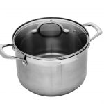 Kitchen Style - Swiss Diamond Premium Steel 20cm x 13cm 4l Cooking Pot with lid - Cookware