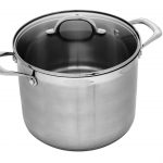 Kitchen Style - Swiss Diamond Premium Steel 26cm x 22cm 11.0l Stock Pot with lid - Cookware