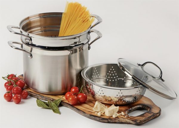 Kitchen Style - Swiss Diamond Premium Steel 4 pce Multi Pot Set - Cookware