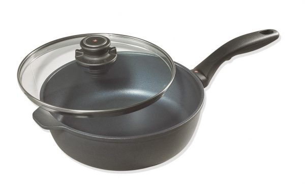 Kitchen Style - Swiss Diamond XD 28 x 7.5 cm Induction Saute Pan With Lid 4.2 litre - Cookware