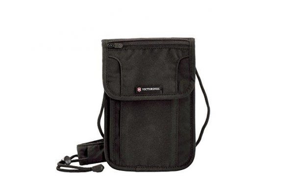 Kitchen Style - Victorinox Deluxe Concealed Security Pouch RFID Protection - Black - Home Decor