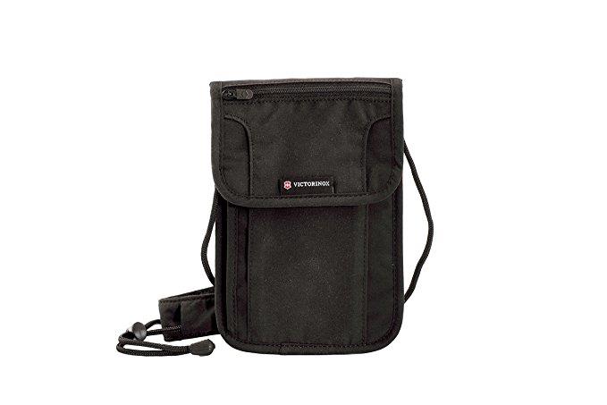 Victorinox Deluxe Concealed Security Pouch RFID Protection – Black