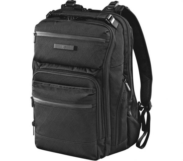 Kitchen Style - Victorinox Rath - Slim Backpack 17” - Black - Home Decor
