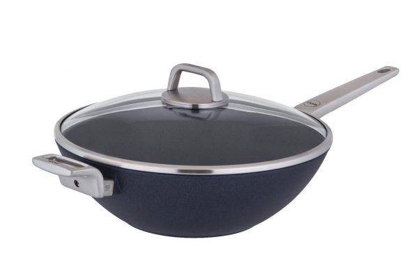 Kitchen Style - Woll Diamond Lite Pro Induction Wok With Lid 34cm - Cookware