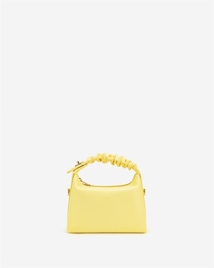 Cora Top Handle Bag – Light Yellow – Fashion Women Vegan Bag