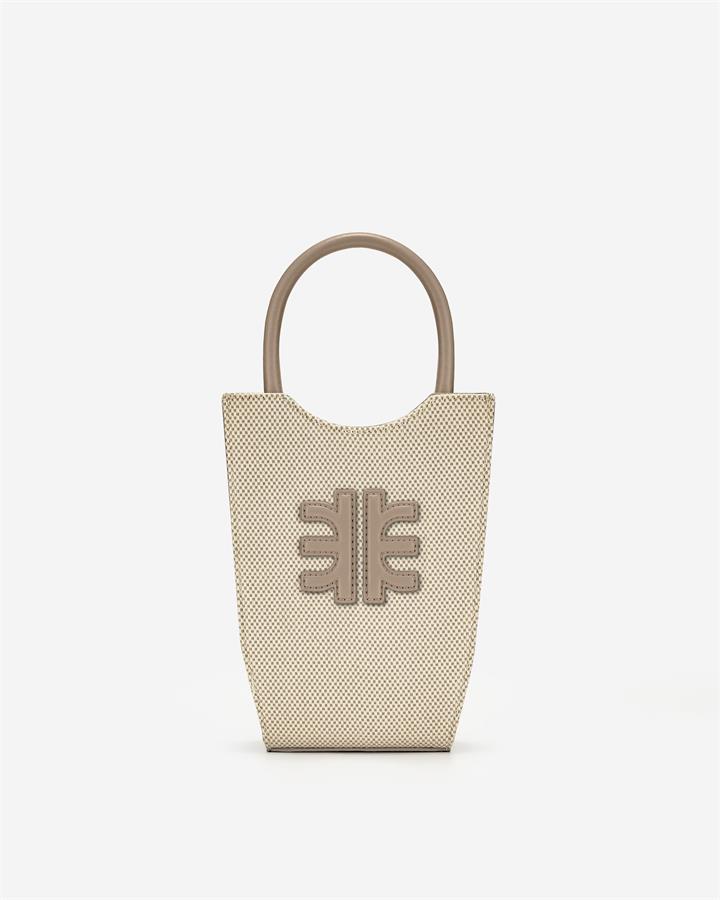 FEI Canvas Mini Tote Bag – Light Brown
