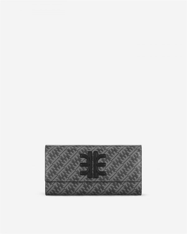 JW PEI - FEI Flap Wallet - Iron Black - Apparel & Accessories > Handbags