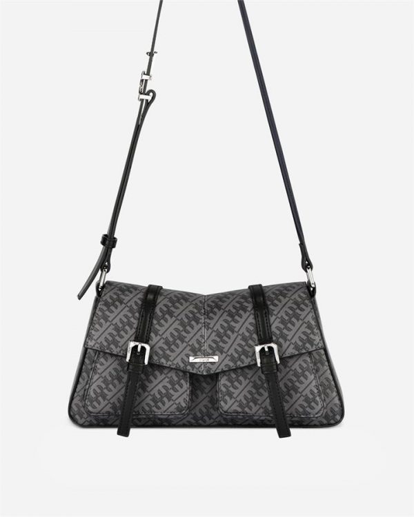 JW PEI - FEI Messenger Bag - Iron Black - Apparel & Accessories > Handbags