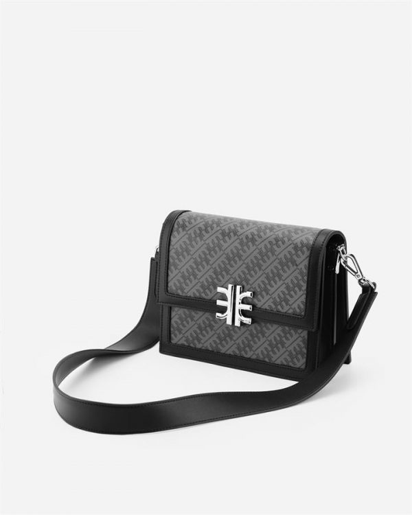 JW PEI - FEI Mini Flap Bag - Iron Black - Apparel & Accessories > Handbags