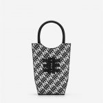 JW PEI - FEI Mini Tote Bag - Black & White - Apparel & Accessories > Handbags