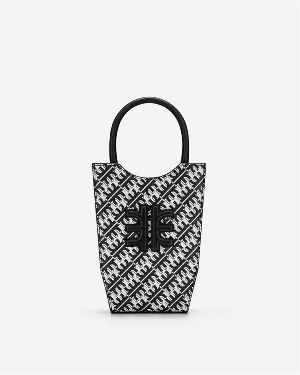 JW PEI - FEI Mini Tote Bag - Black & White - Apparel & Accessories > Handbags