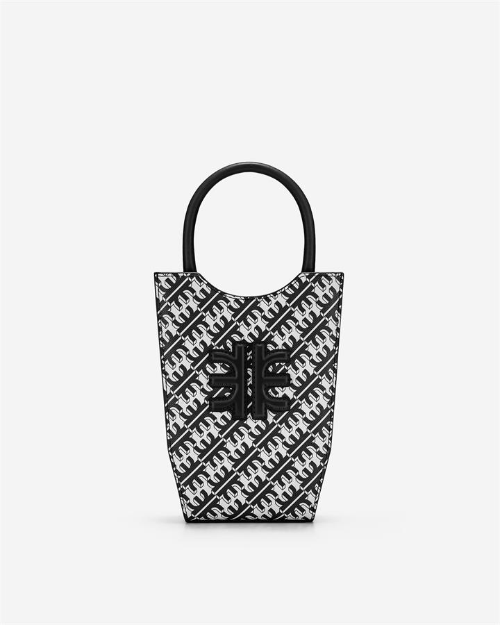 FEI Mini Tote Bag – Black & White