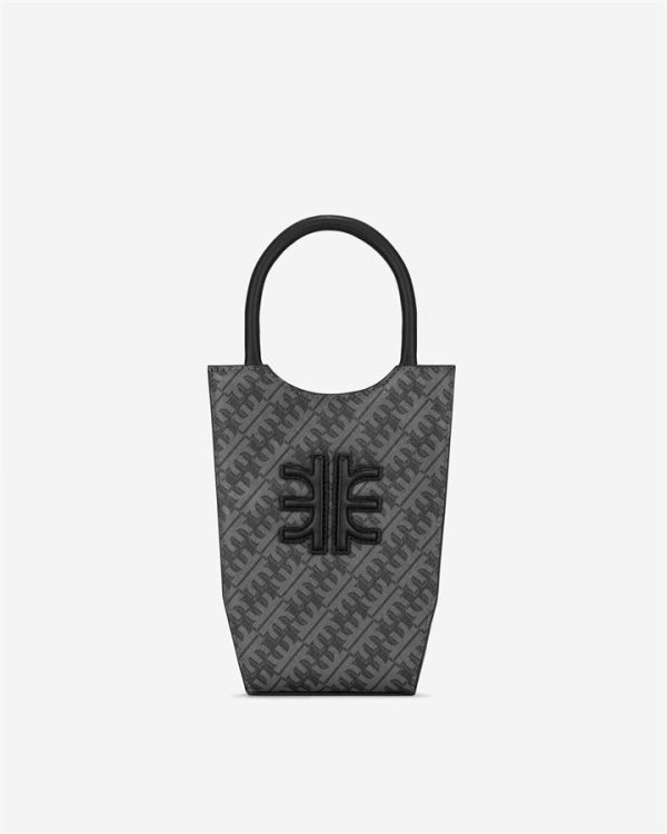 JW PEI - FEI Mini Tote Bag - Iron Black - Fashion Women Vegan Bag - Apparel & Accessories > Handbags