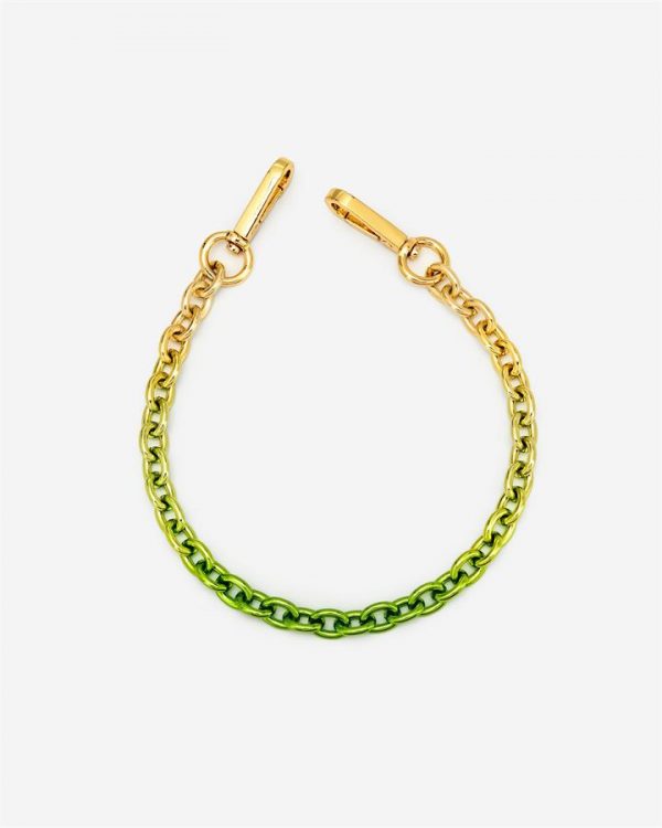 JW PEI - Isla Gradient Chain Strap - Green - Apparel & Accessories > Handbags