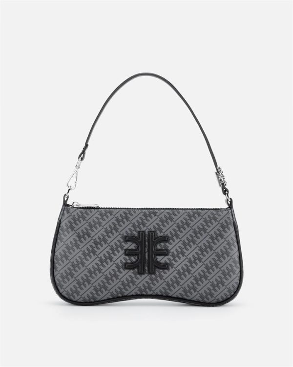 JW PEI - JW PEI Women's FEI Eva Shoulder Handbag - Iron Black - Apparel & Accessories > Handbags