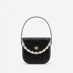 JW PEI - Kate Faux Pearl Bag - Black - Fashion Women Vegan Bag - Apparel & Accessories > Handbags