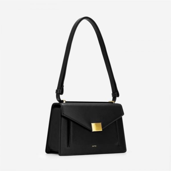 JW PEI - Lilian Bag - Black - Fashion Women Vegan Bag - Apparel & Accessories > Handbags