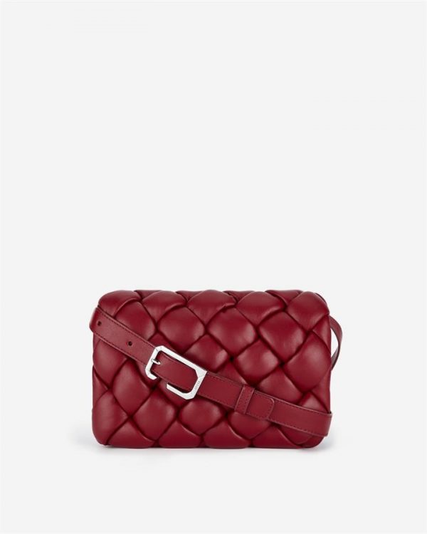 JW PEI - Maze Bag - Dark Red - Apparel & Accessories > Handbags