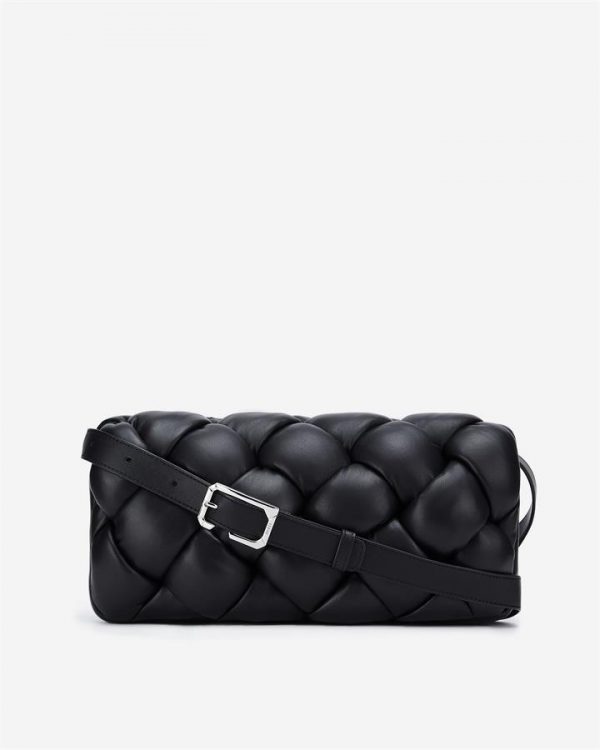 JW PEI - Maze Shoulder Bag - Black - Apparel & Accessories > Handbags