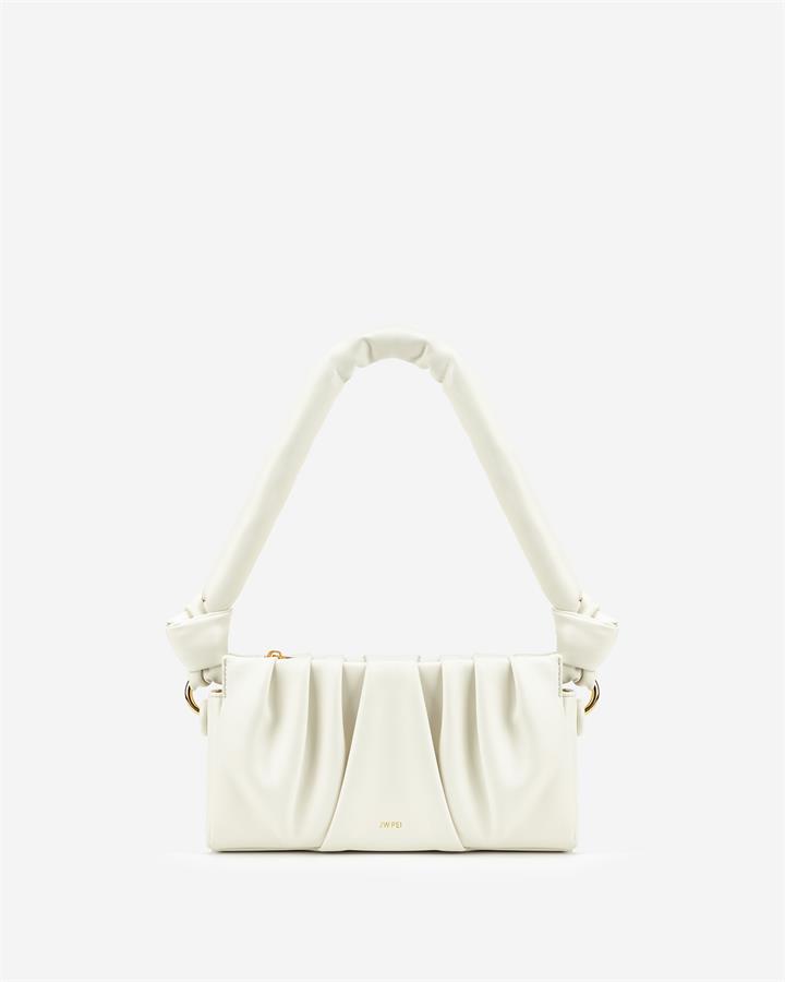 Mila Shoulder Bag – Ivory – Fashion Women Vegan Bag