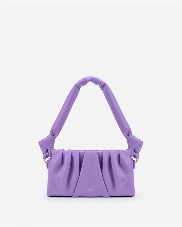 JW PEI - Mila Shoulder Bag - Purple - Fashion Women Vegan Bag - Apparel & Accessories > Handbags