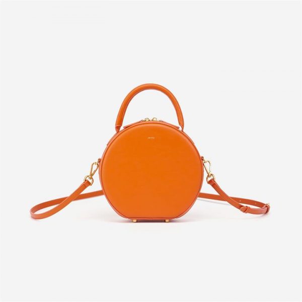 JW PEI - Mini Circle Top Handle Bag - Feu - Apparel & Accessories > Handbags