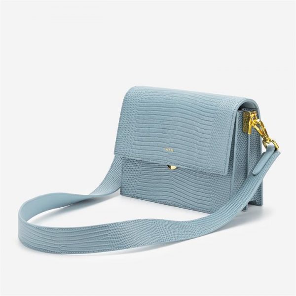 JW PEI - Mini Flap Bag - Ice Lizard - Fashion Women Vegan Bag - Apparel & Accessories > Handbags