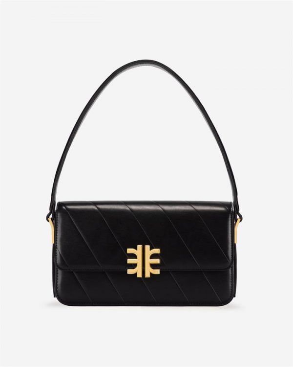JW PEI - Mira Shoulder Bag - Black - Apparel & Accessories > Handbags