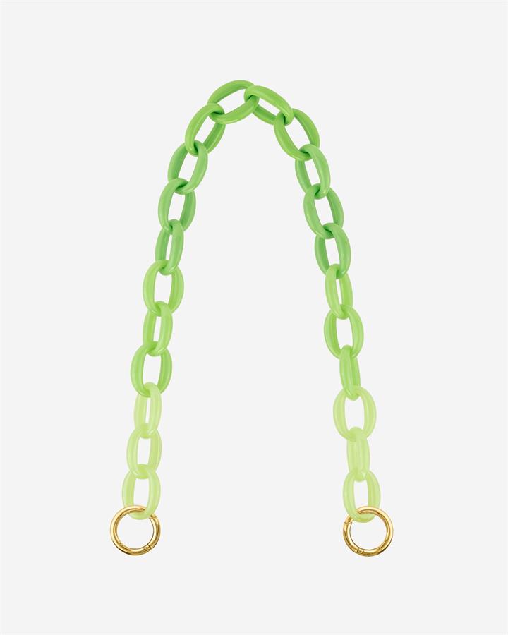 Mya Gradient Acrylic Chain Strap – Green