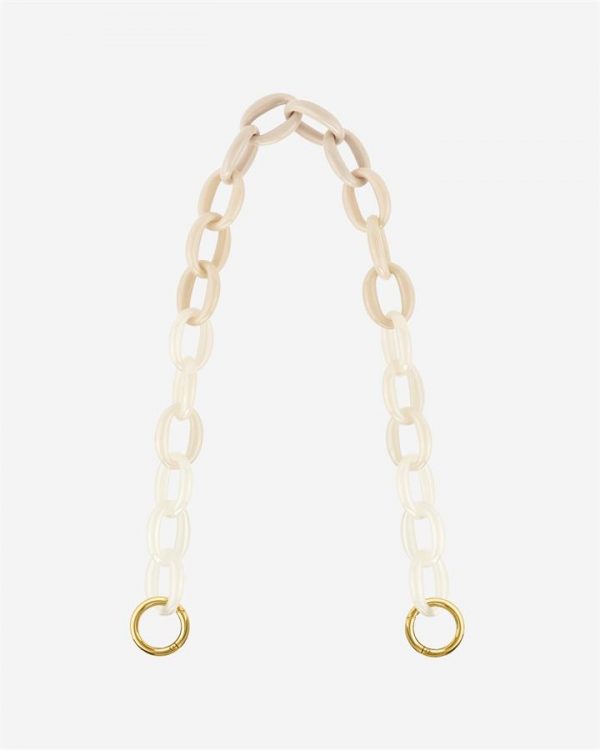 JW PEI - Mya Gradient Acrylic Chain Strap - Ivory - Apparel & Accessories > Handbags