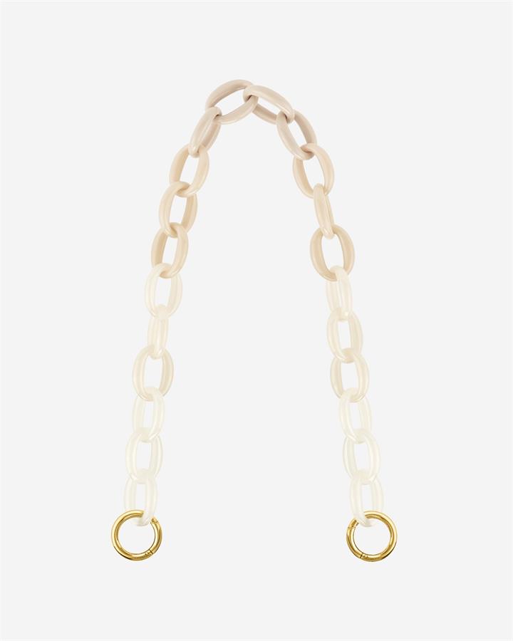 Mya Gradient Acrylic Chain Strap – Ivory