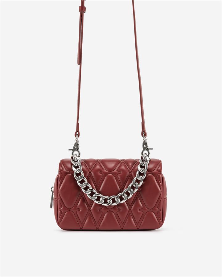 Nora Crossbody Bag – Wine Red – Fashion Women Vegan Bag