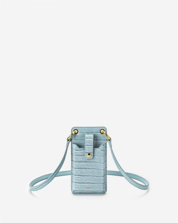 JW PEI - Quinn Phone Bag - Ice Croc - Apparel & Accessories > Handbags