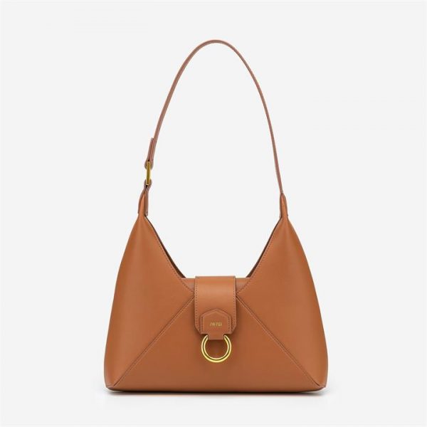 JW PEI - Stella Shoulder Bag - Tan - Apparel & Accessories > Handbags