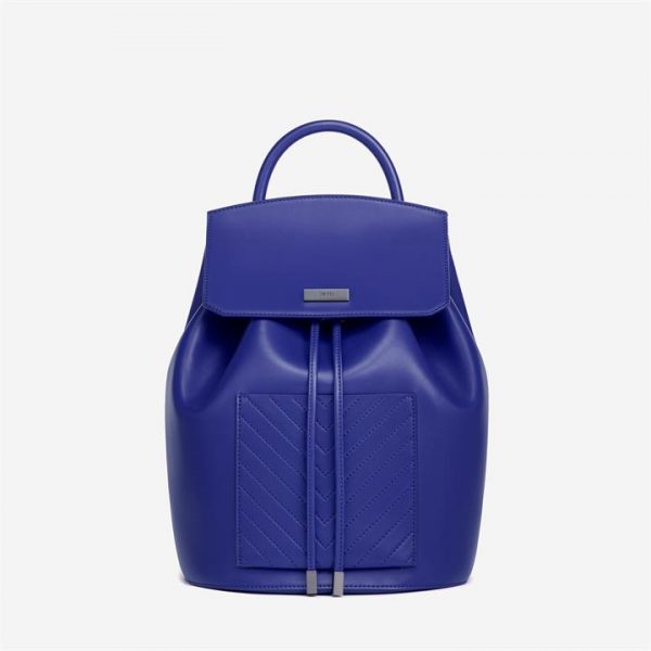 JW PEI - The Drawstring Backpack - Blue - Apparel & Accessories > Handbags