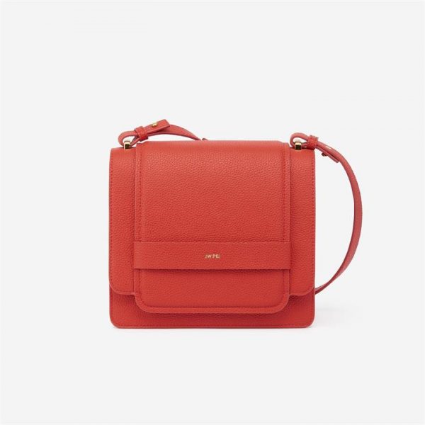 JW PEI - The Fiona Bag - Red - Fashion Women Vegan Bag - Apparel & Accessories > Handbags
