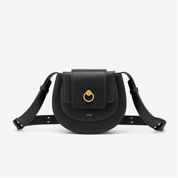 The Saddle Bag -Black – Fashion Women Vegan Bag