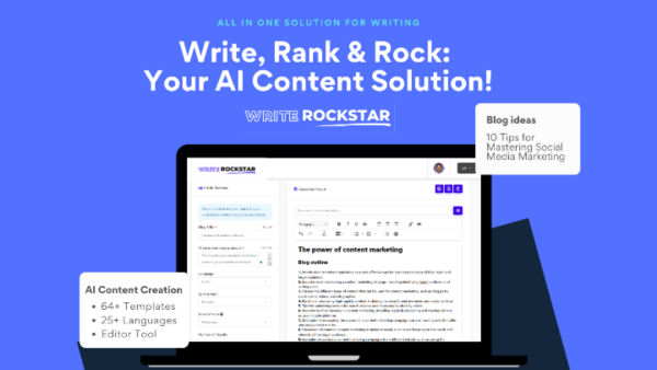 Sales Coupons Deals - Lifetime Deal to Writerockstar: Star P;an for $49