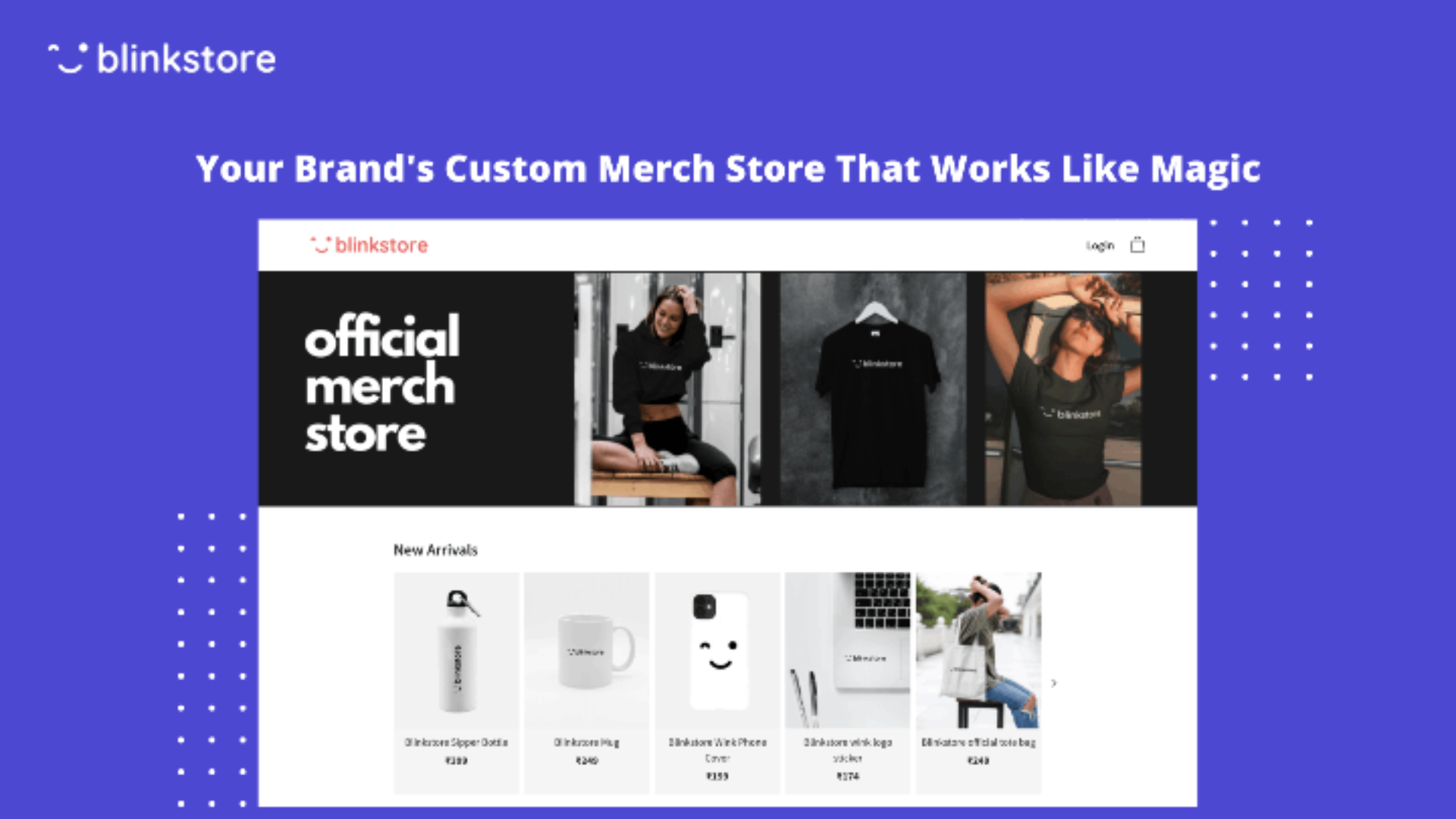 Lifetime Deal to Blinkstore: Store + Merch for $0