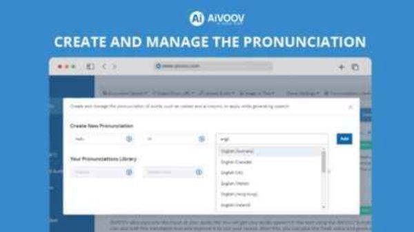 Sales Coupons Deals - Lifetime Deal to AiVOOV – Text to Speech Solution: Pitchground for $69
