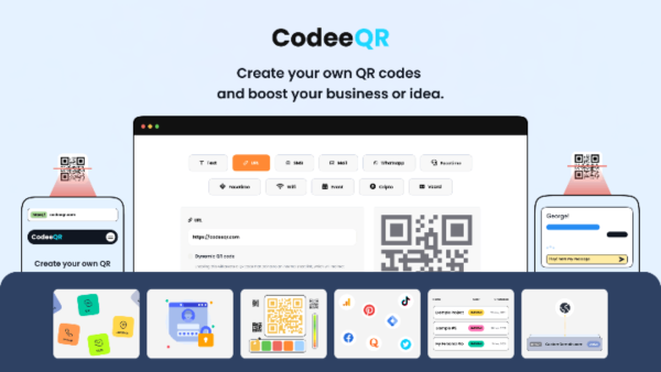 Sales Coupons Deals - Lifetime Deal to CodeeQR: Lifetime Plan for $59