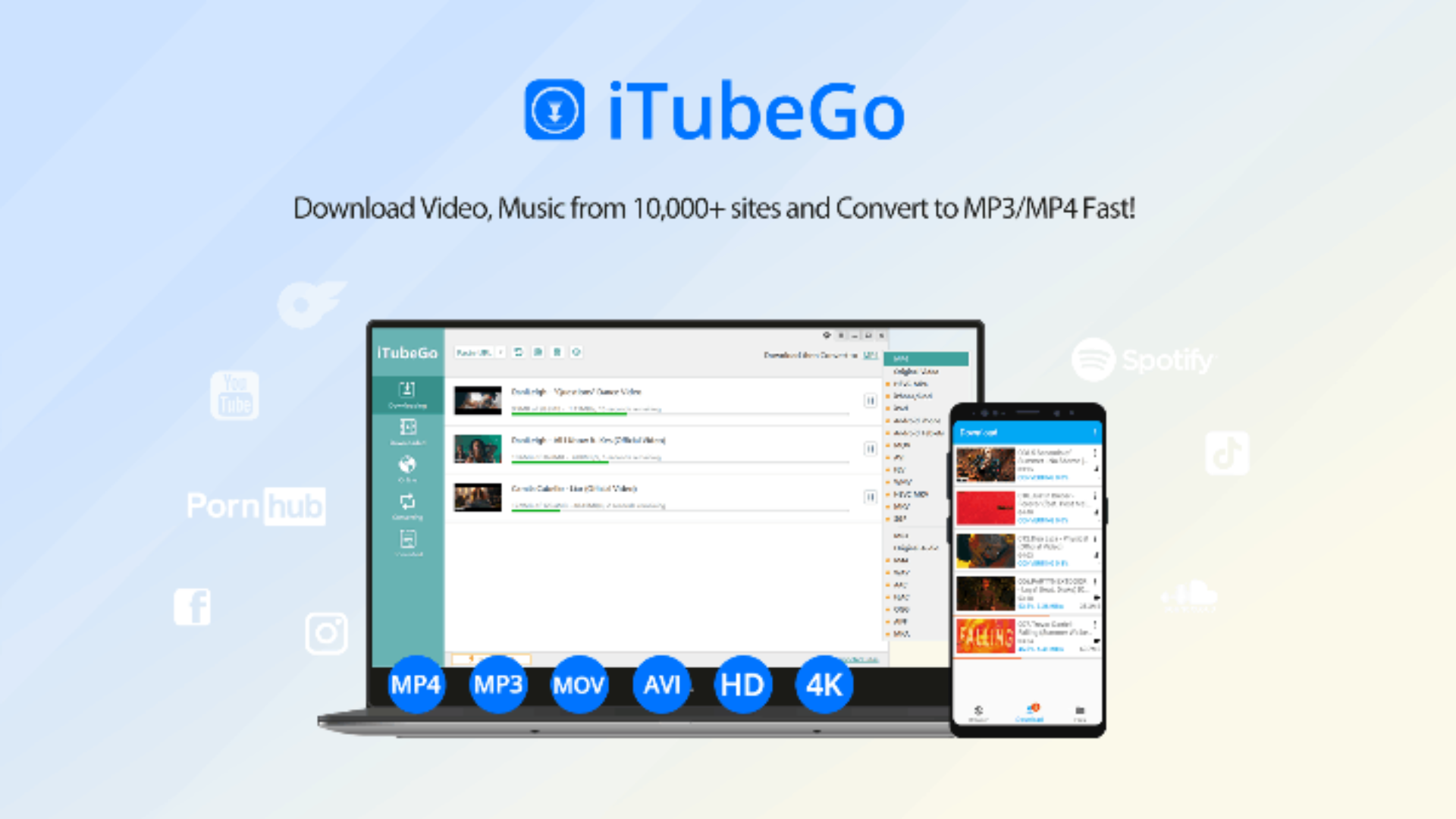 Lifetime Deal to iTubeGo Video Downloader for Windows: Family Plan for $36