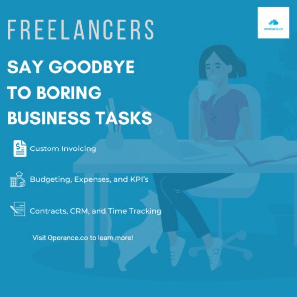 Sales Coupons Deals - Lifetime Deal to Operance–Freelancer Tools: Plan A for $39
